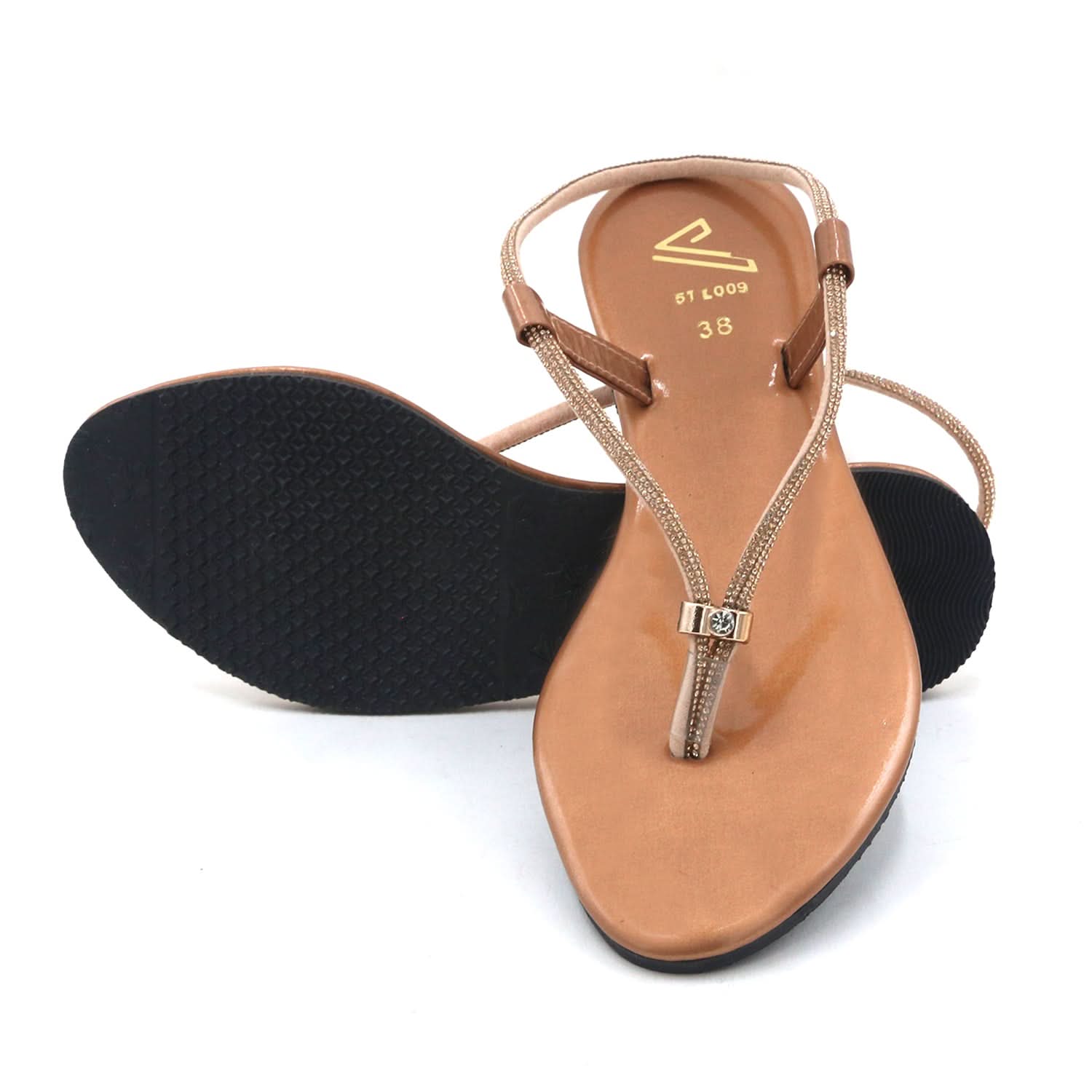 Women's Sandal - Peach, Women Sandals, Chase Value, Chase Value