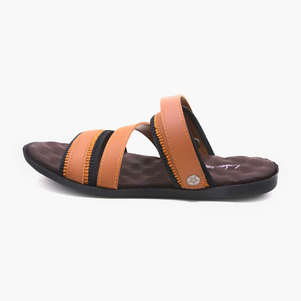 Men's Casual Sandal - Mustard, Men's Sandals, Chase Value, Chase Value