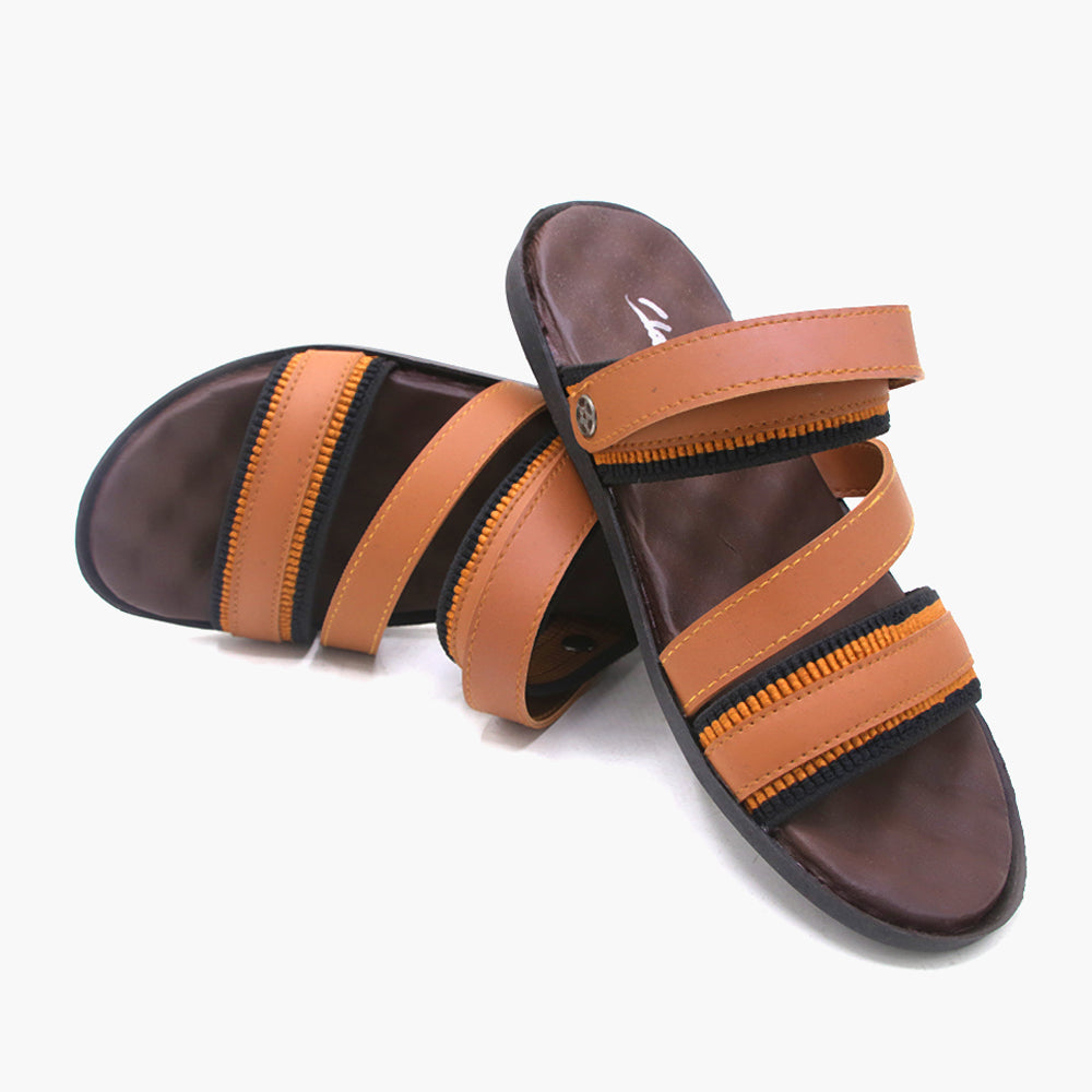 Men's Casual Sandal - Mustard, Men's Sandals, Chase Value, Chase Value