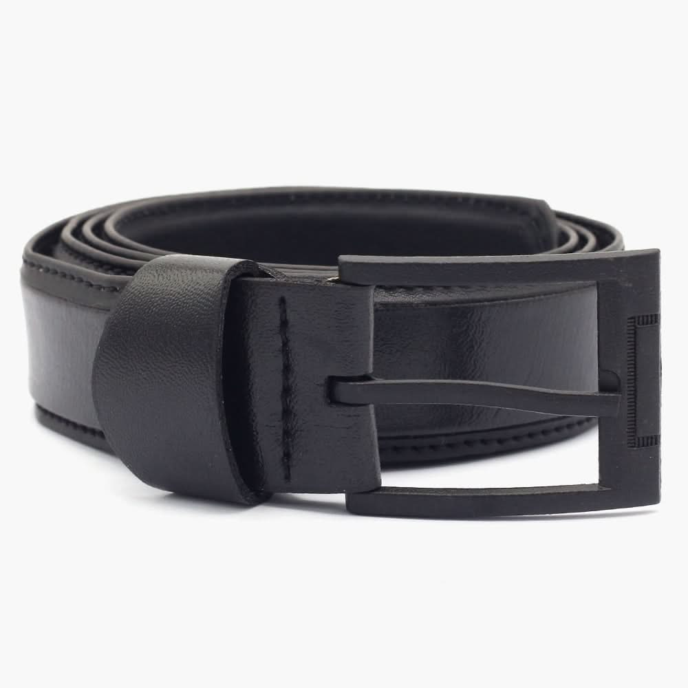 Men's Formal Belt - Black, Men's Belt, Chase Value, Chase Value