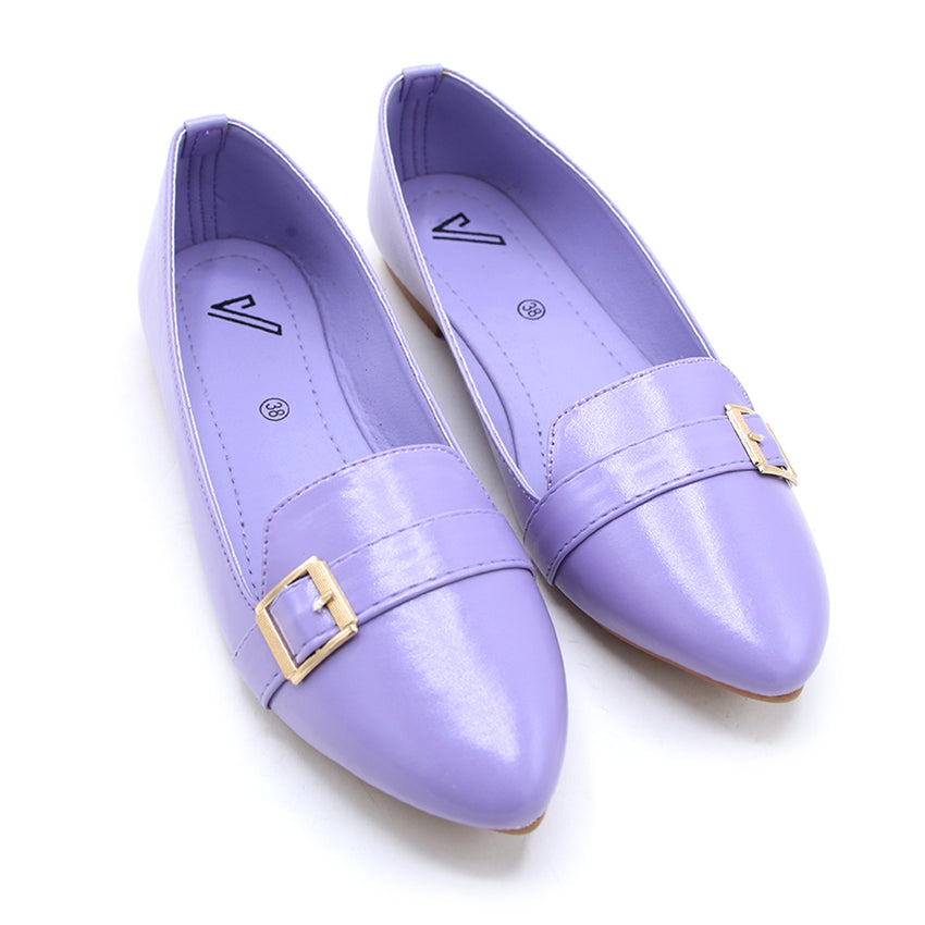 Women's Pumps - Purple