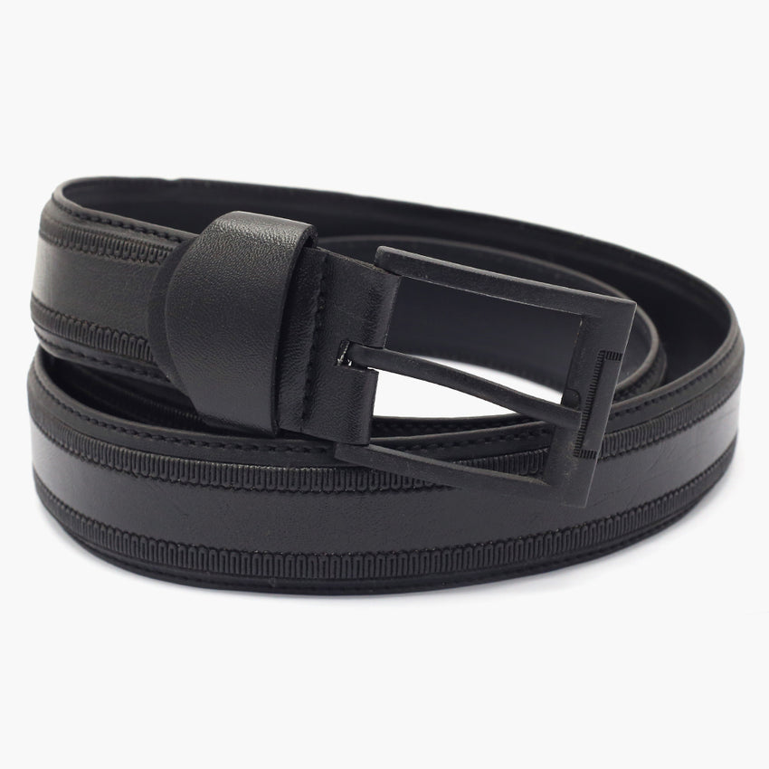 Men's Formal Belt - Black, Men's Belt, Chase Value, Chase Value