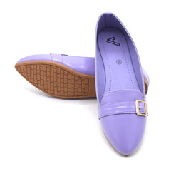 Women's Pumps - Purple