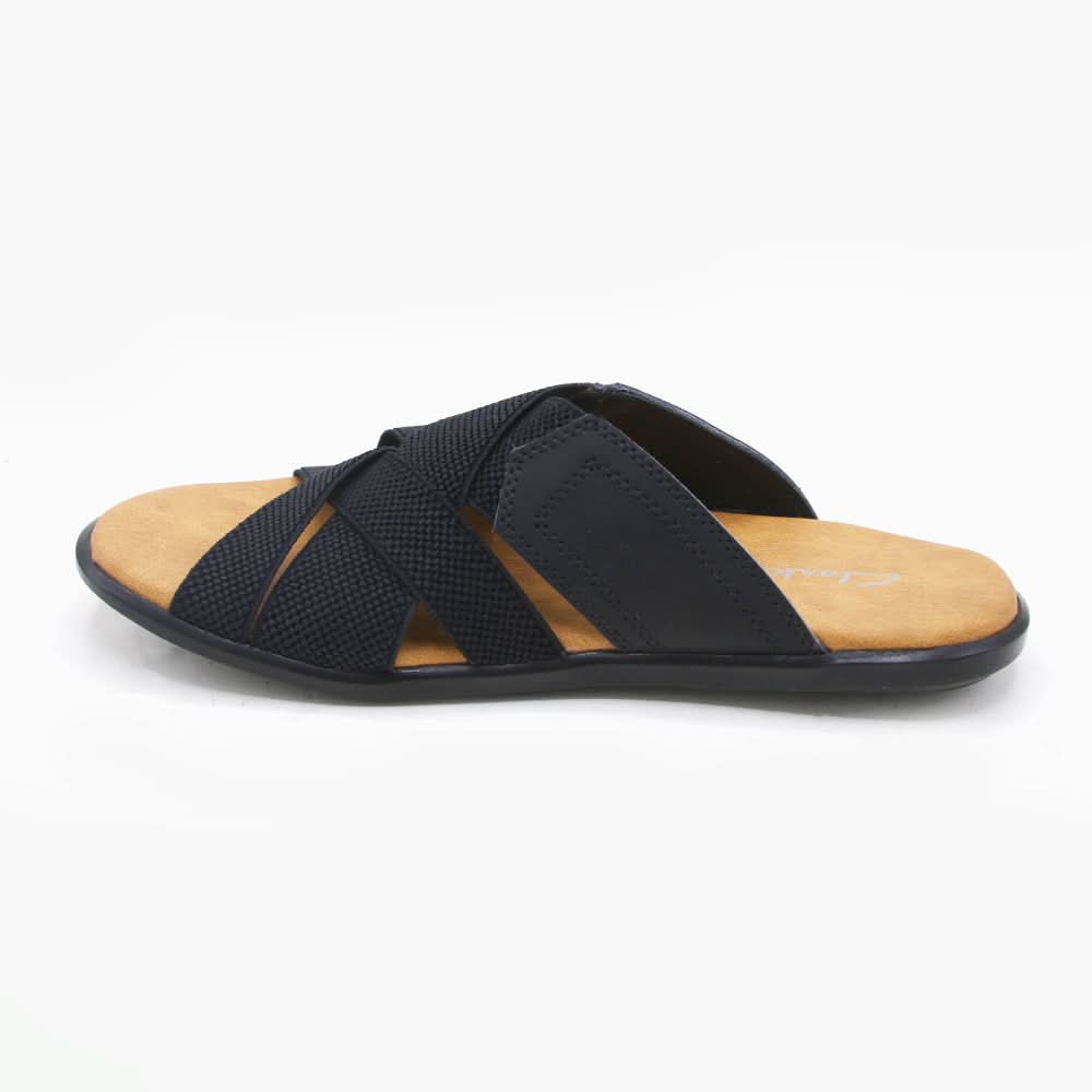 Men's Slipper - Black, Men's Slippers, Chase Value, Chase Value
