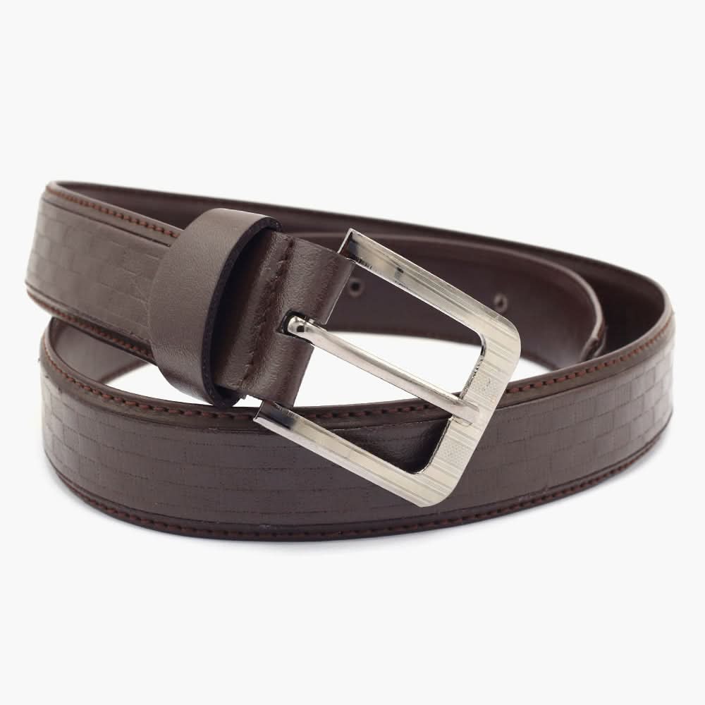 Men's Formal Belt - Brown, Men's Belt, Chase Value, Chase Value