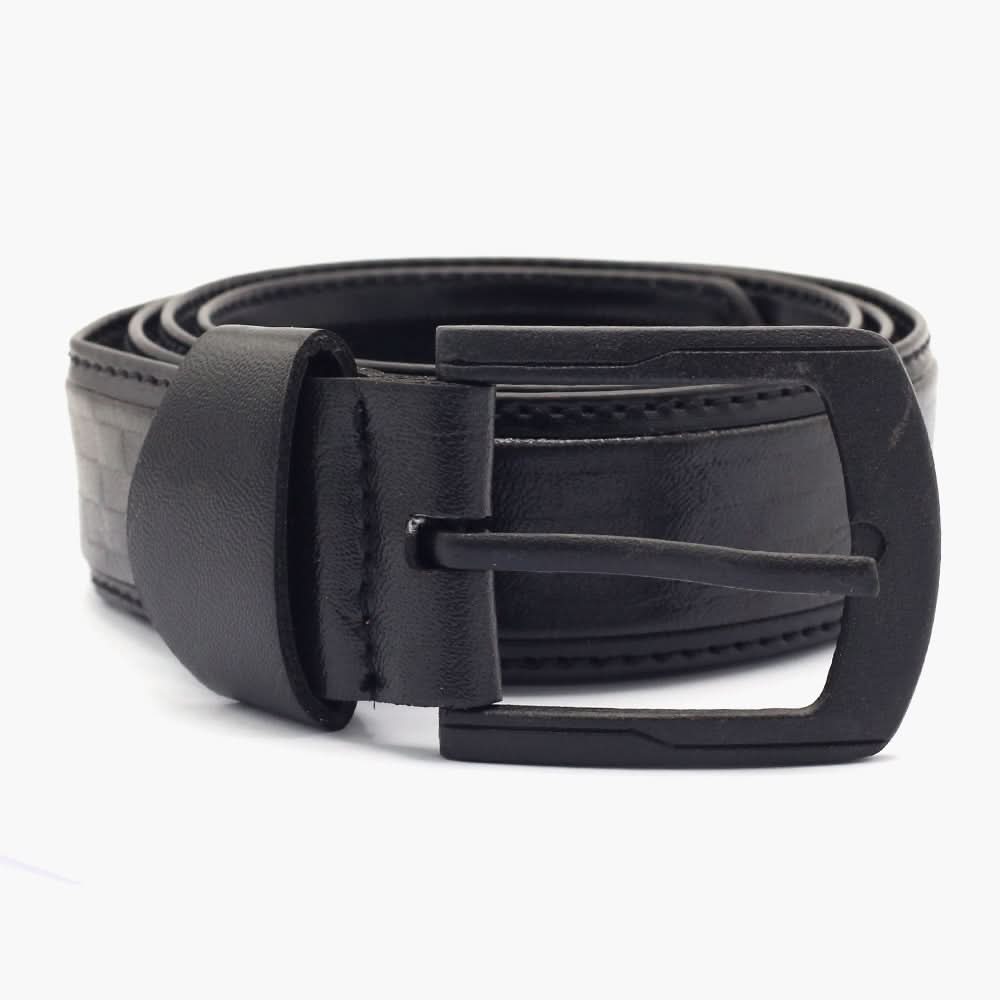 Men's Formal Belt - Black, Men's Belt, Chase Value, Chase Value