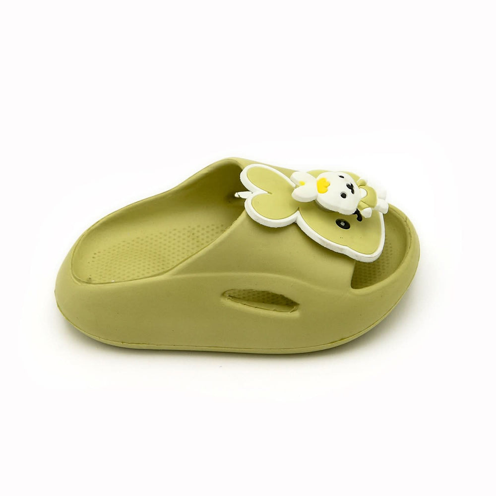 Girls Slider - Lime, Girls Slippers, Chase Value, Chase Value