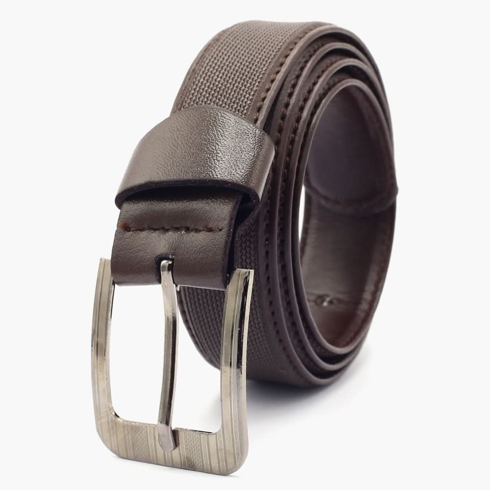 Men's Formal Belt - Brown, Men's Belt, Chase Value, Chase Value
