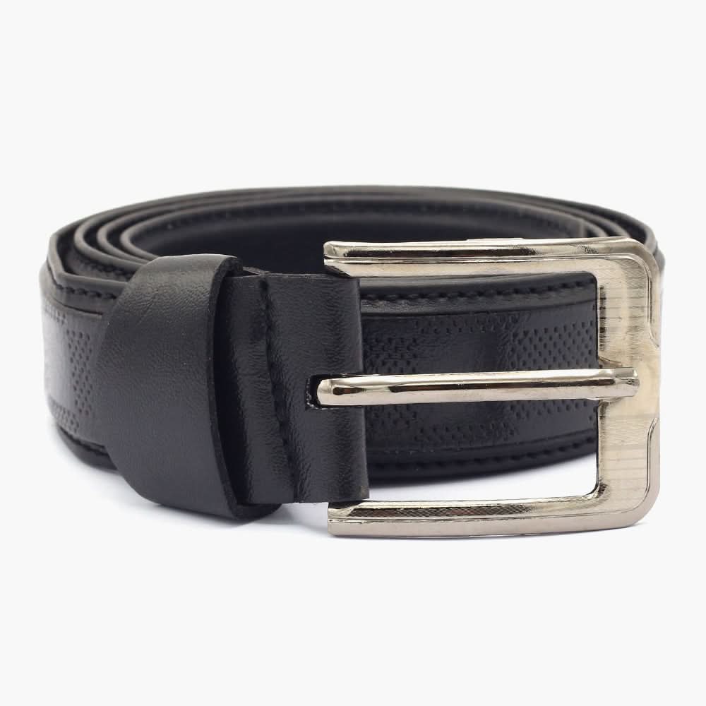 Men's Formal Belt - Black, Men's Belt, Chase Value, Chase Value