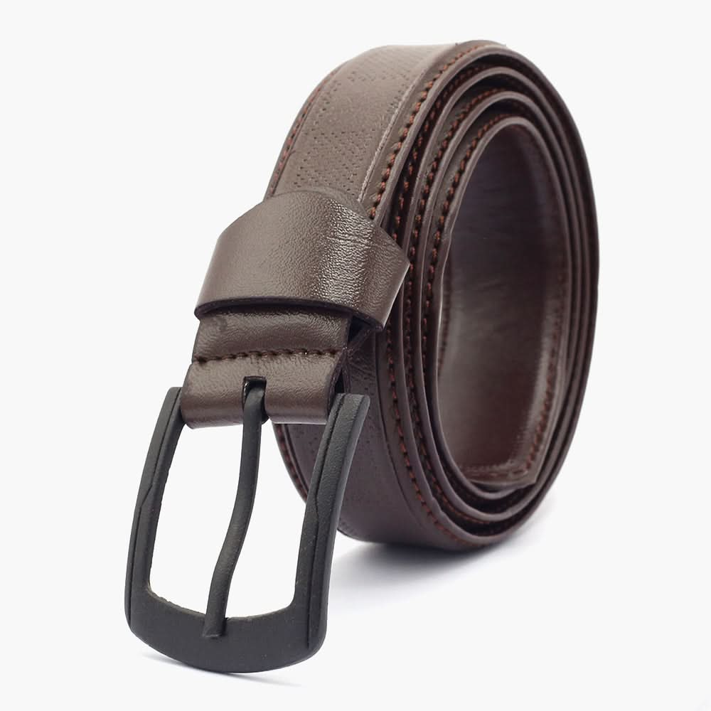 Men's Formal Belt - Brown, Men's Belt, Chase Value, Chase Value