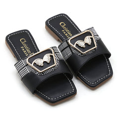 Girls Slipper - Black