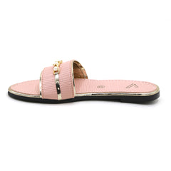 Girls Slipper - Peach