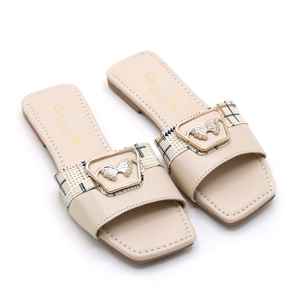 Girls Slipper - Fawn, Girls Slippers, Chase Value, Chase Value