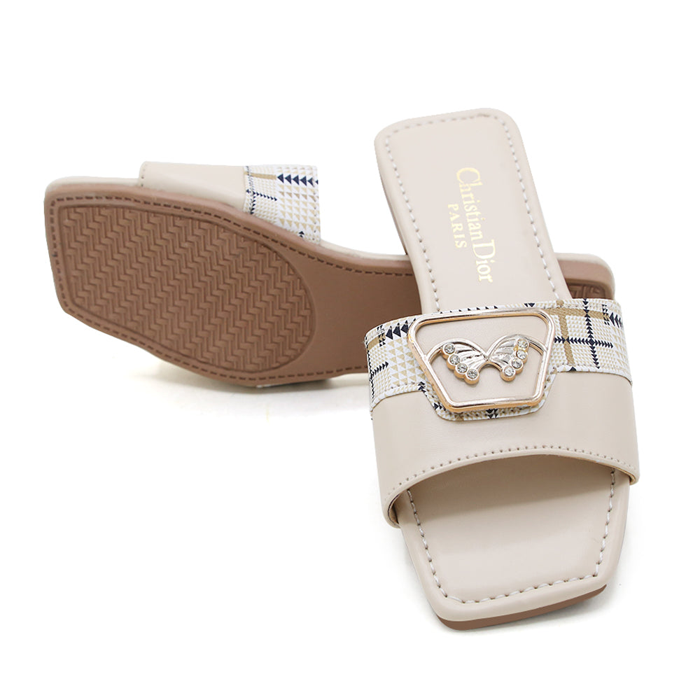 Girls Slipper - Fawn, Girls Slippers, Chase Value, Chase Value