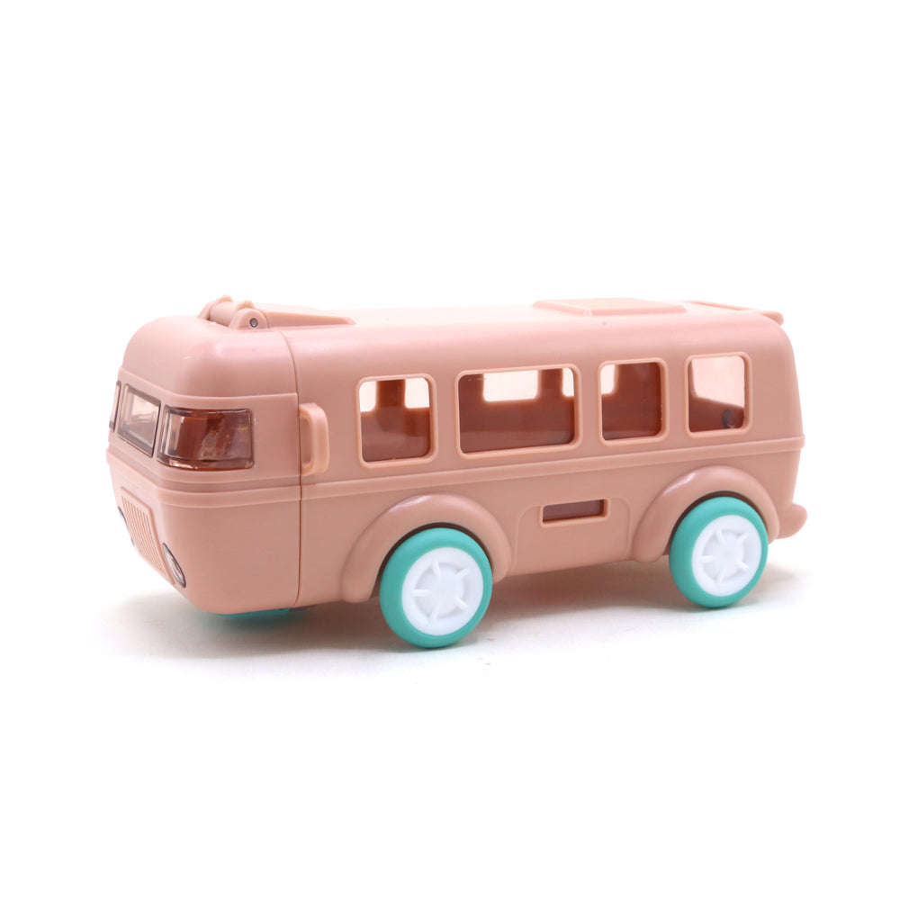 Bus Shape Water Cup With Straw - 350ml, Glassware & Drinkware, Chase Value, Chase Value