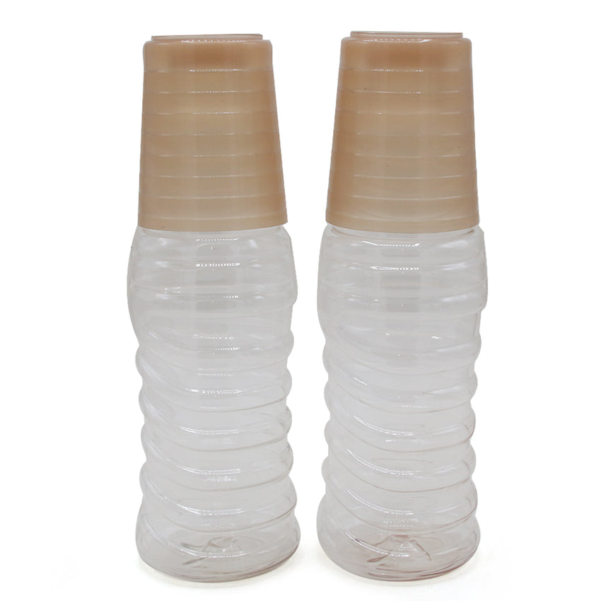 Smart Glass Bottle Pack of 2 - Light Brown