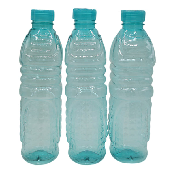 Diamond Bottle Pack of 3 - Cyan