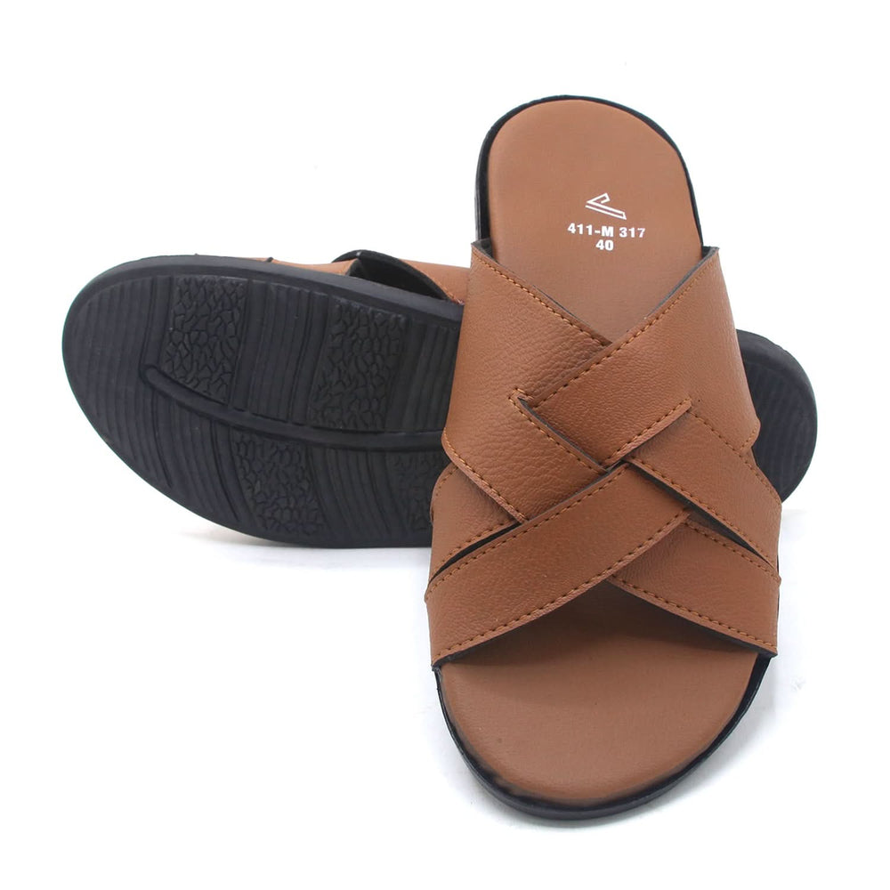 Men's Slipper - Mustard, Men's Slippers, Chase Value, Chase Value