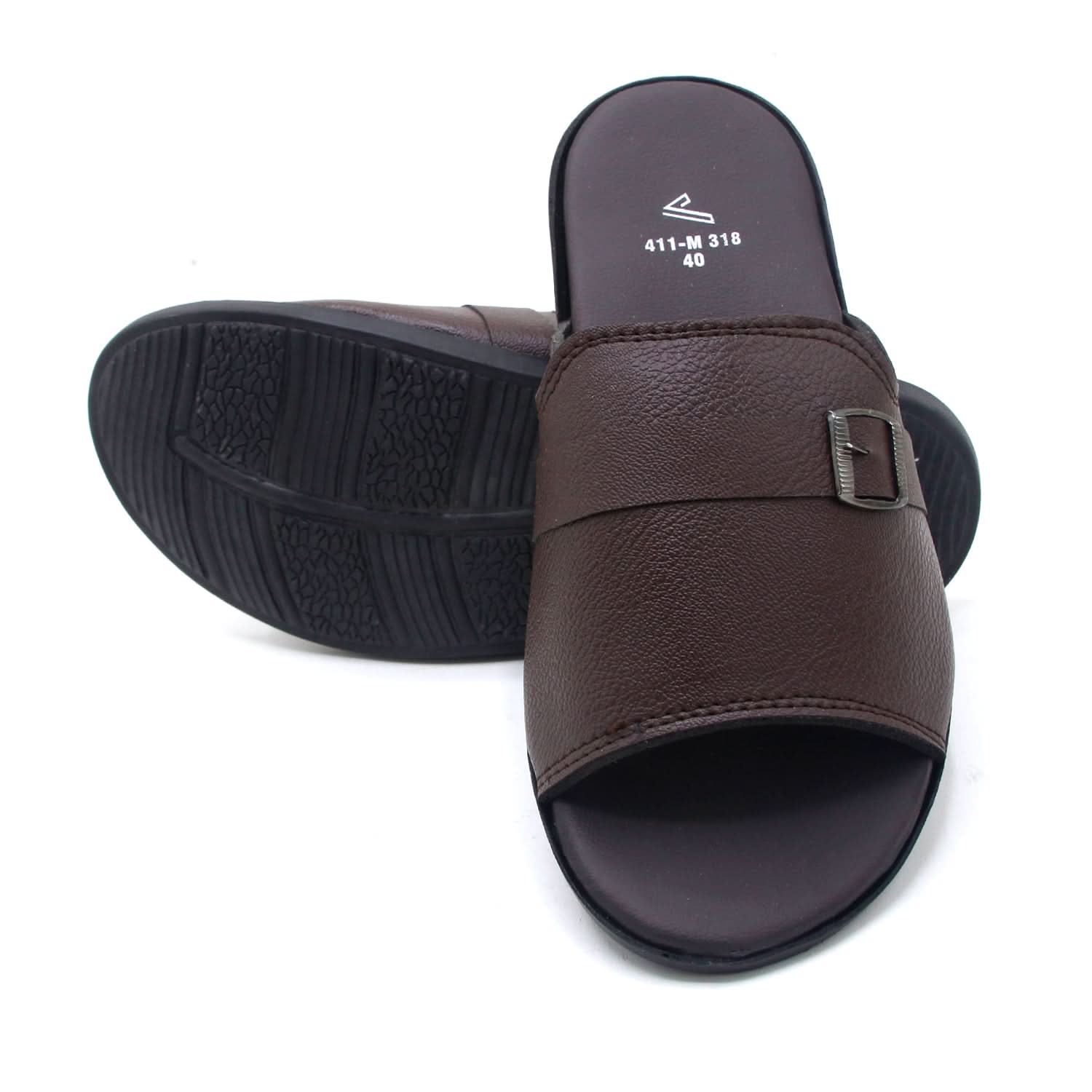 Men's Slipper - Brown, Men's Slippers, Chase Value, Chase Value