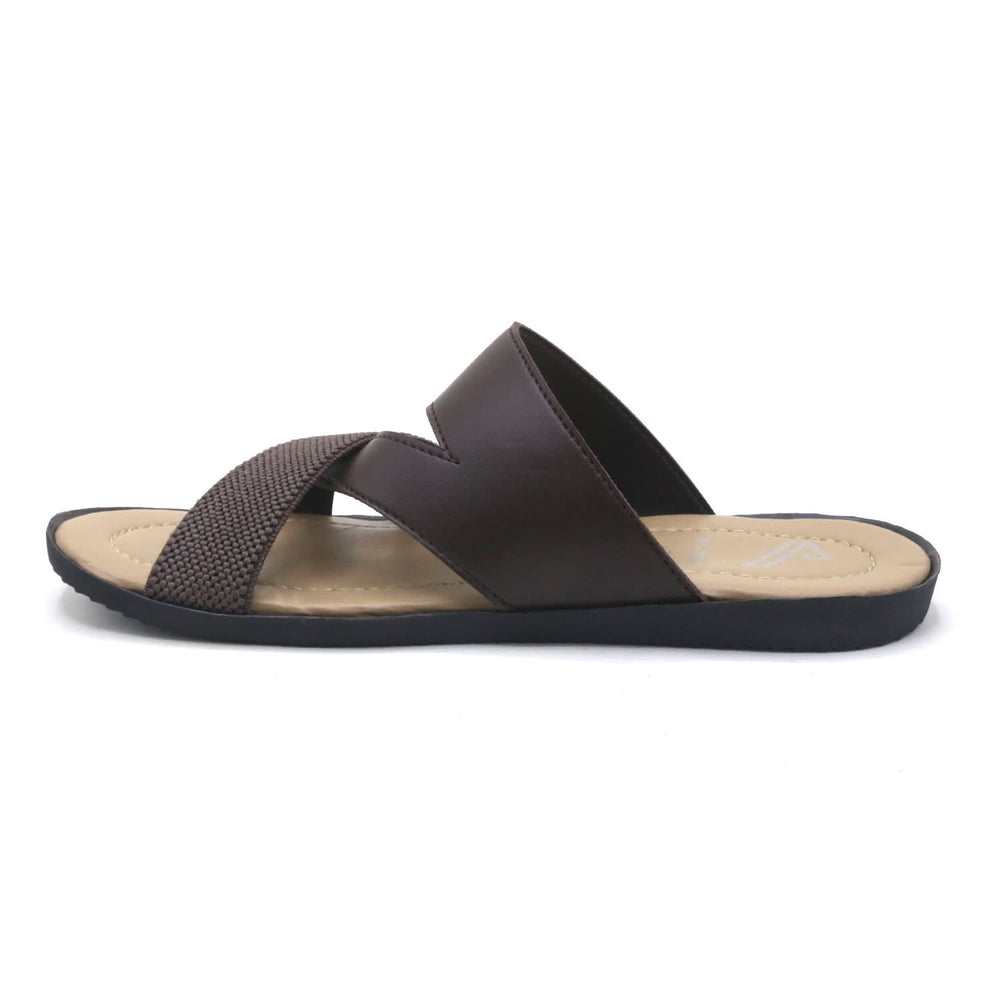 Men's Slipper - Brown, Men's Slippers, Chase Value, Chase Value