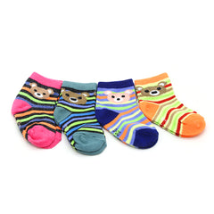 Girls Sock Pack of 4 - Multi Color