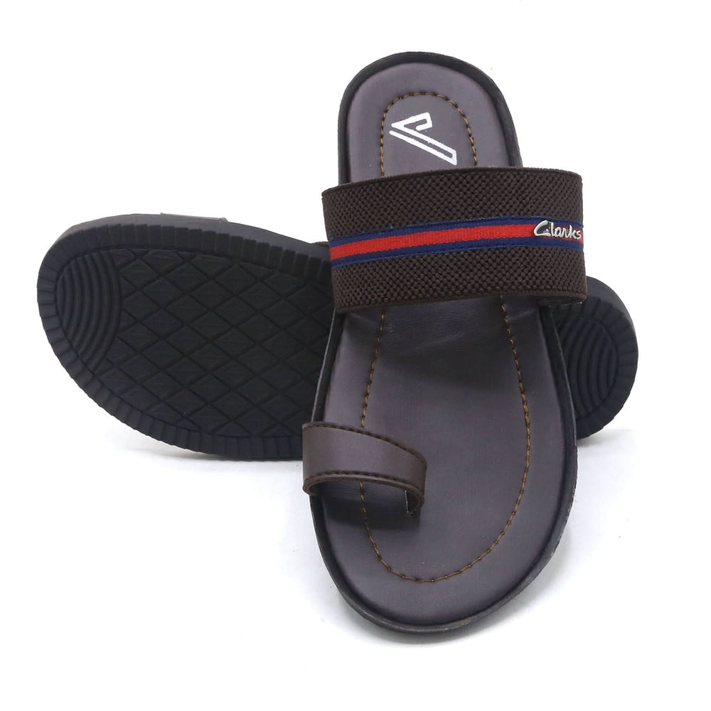 Men's Slipper - Brown, Men's Slippers, Chase Value, Chase Value