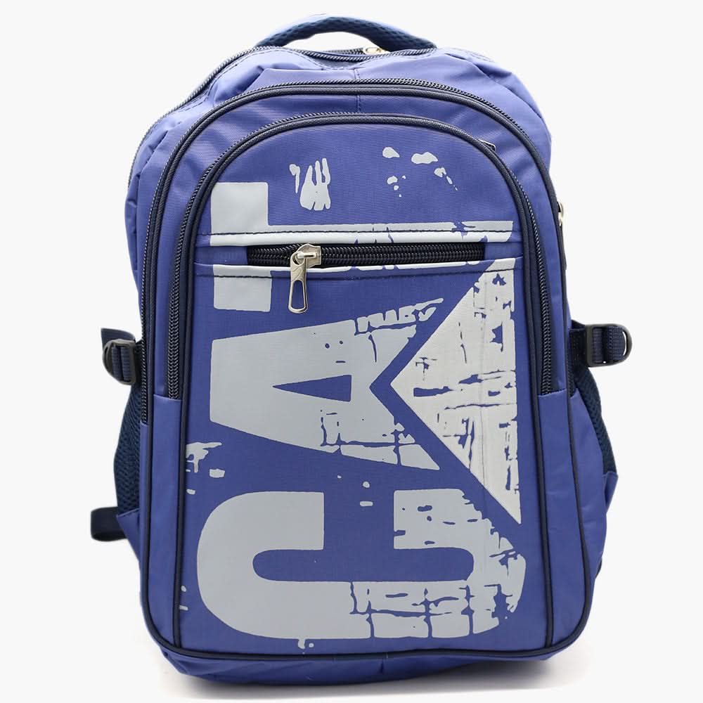 School Bag - Steel Blue, School Bags, Chase Value, Chase Value