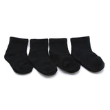 Boys Black Sock Pack of 4 - Multi Color, Boys Socks, Chase Value, Chase Value