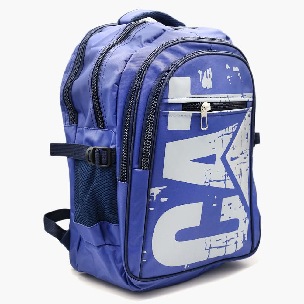 School Bag - Steel Blue, School Bags, Chase Value, Chase Value