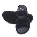 Men's Slipper - Black, Men's Slippers, Chase Value, Chase Value