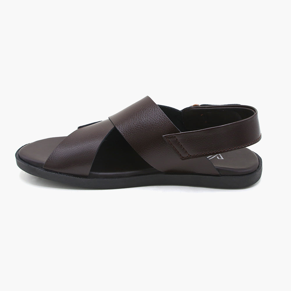 Men's Sandal - Coffee, Men's Sandals, Chase Value, Chase Value