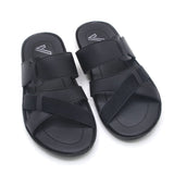 Men's Slipper - Black, Men's Slippers, Chase Value, Chase Value