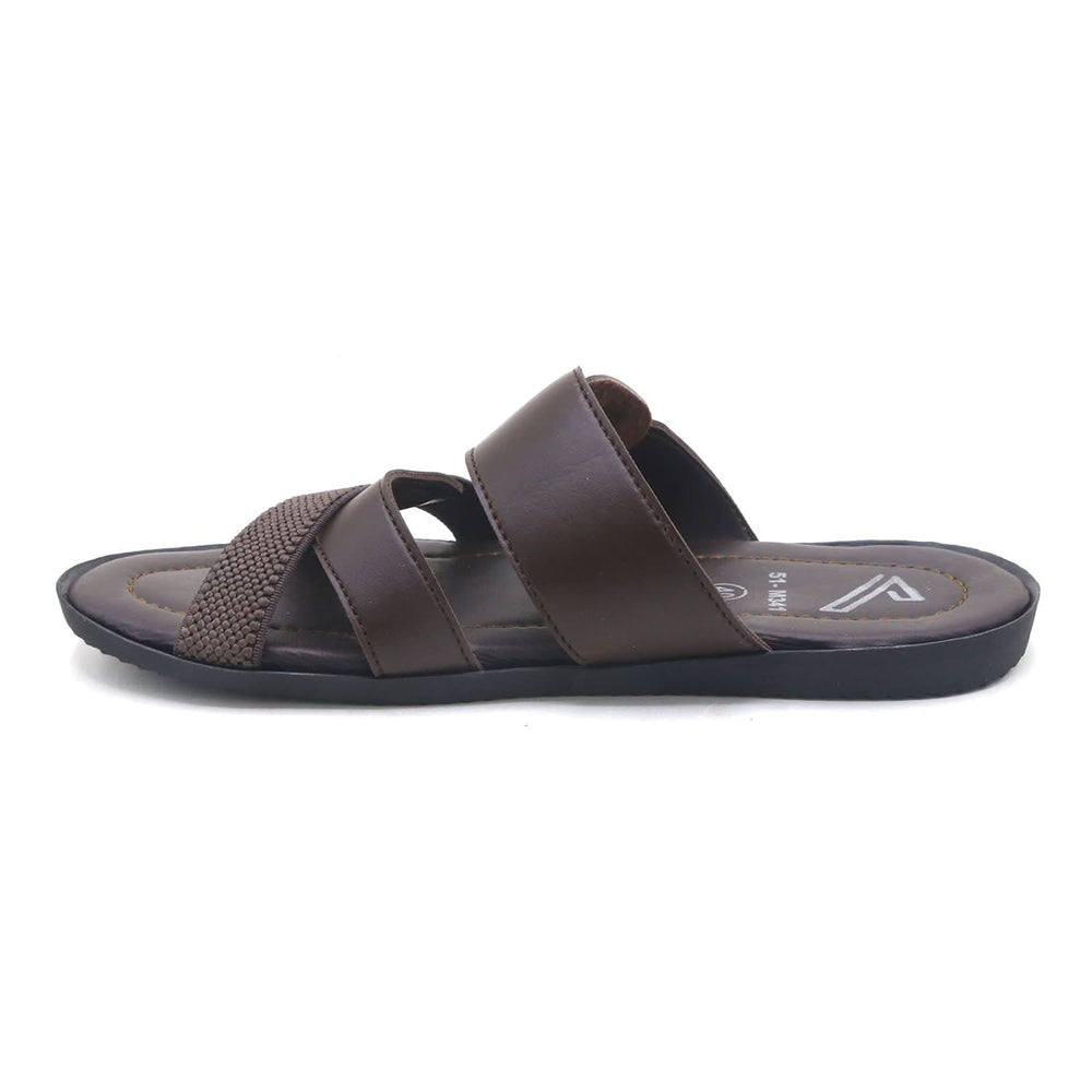 Men's Slipper - Brown, Men's Slippers, Chase Value, Chase Value