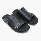 Men's Casual Slipper - Black, Men's Slippers, Chase Value, Chase Value