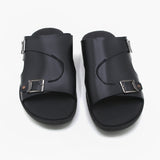 Men's Casual Slipper - Black, Men's Slippers, Chase Value, Chase Value