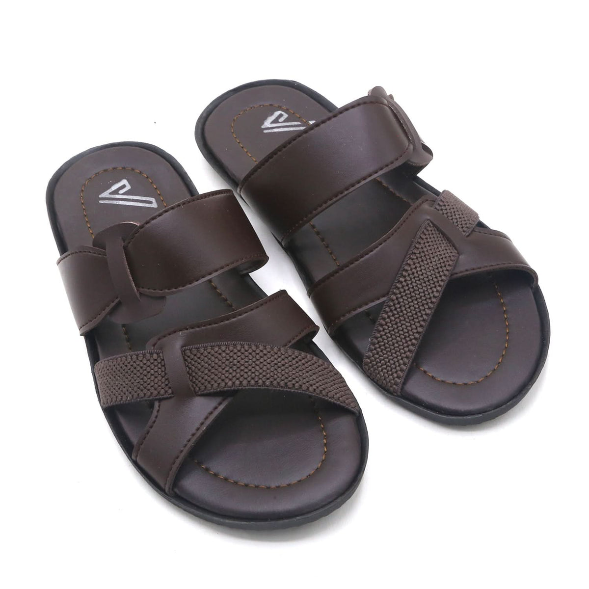 Men's Slipper - Brown, Men's Slippers, Chase Value, Chase Value
