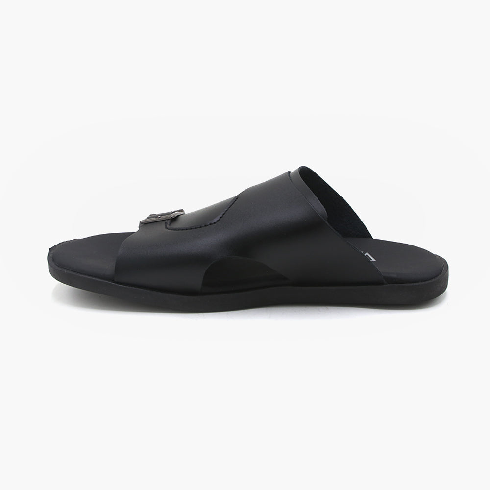 Men's Casual Slipper - Black, Men's Slippers, Chase Value, Chase Value