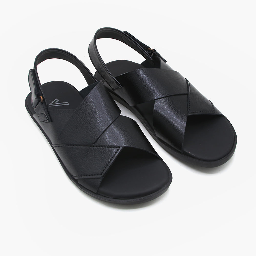 Men's Sandal - Black, Men's Sandals, Chase Value, Chase Value