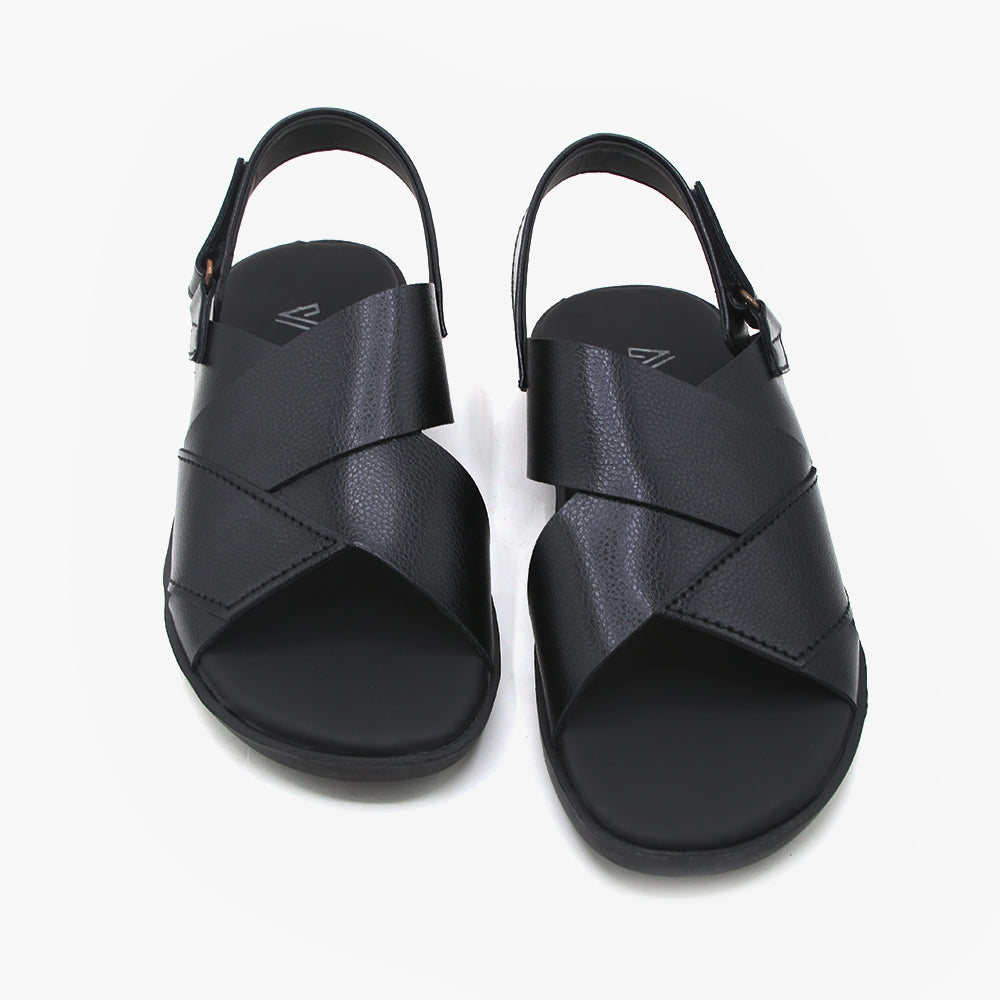 Men's Sandal - Black, Men's Sandals, Chase Value, Chase Value