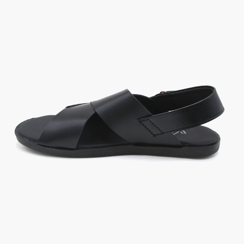 Men's Sandal - Black, Men's Sandals, Chase Value, Chase Value