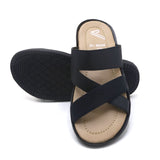 Men's Slipper - Black, Men's Slippers, Chase Value, Chase Value