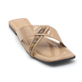 Valuable Open-Toe Slipper - Peach, Women Slippers, Chase Value, Chase Value