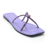 Valuable Open-Toe Slipper - Purple, Women Slippers, Chase Value, Chase Value