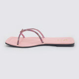 Valuable Open-Toe Slipper - Pink, Women Slippers, Chase Value, Chase Value