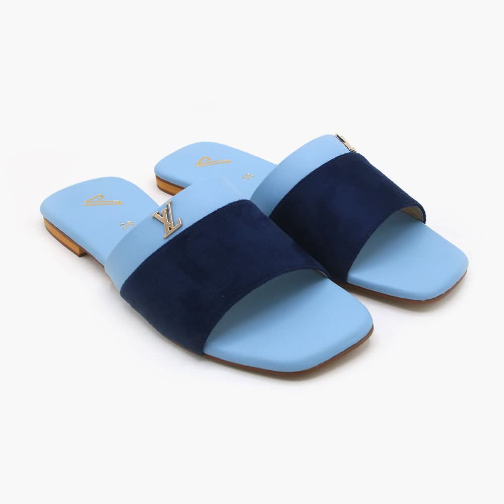 Women's Slipper - Navy Blue, Women Slippers, Chase Value, Chase Value