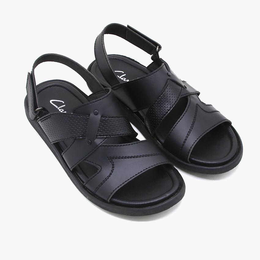 Men's Sandal - Black, Men's Sandals, Chase Value, Chase Value