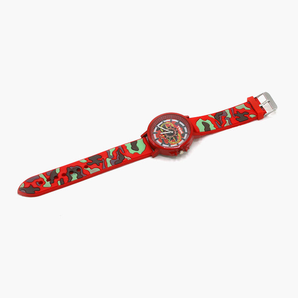 Kid's Watch - Red & Green, Boys Watches, Chase Value, Chase Value
