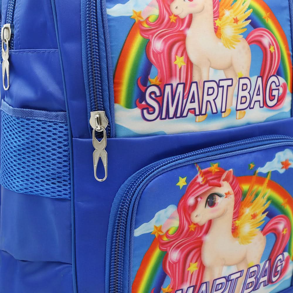Character School Bag - Royal Blue, School Bags, Chase Value, Chase Value