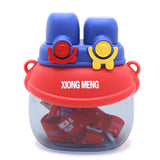 Cute Rabbit Ears Double Drinking Straw Cup With Big Belly - 1280ml, Tiffin Boxes & Bottles, Chase Value, Chase Value