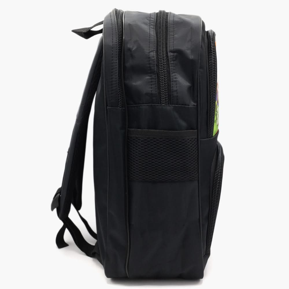 Character School Bag - Black, School Bags, Chase Value, Chase Value